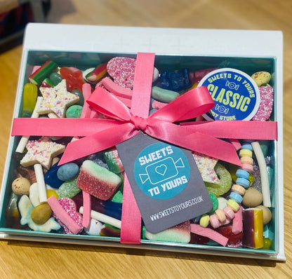 Large gift box of mixed sweets (pack size 3) RRP £15 - £17.50